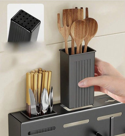 Estante organizador de cocina metálico